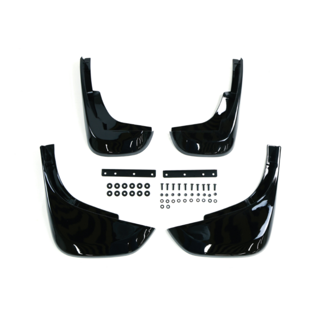 Gloss Black ABS Mud Flaps - Defender 90/110