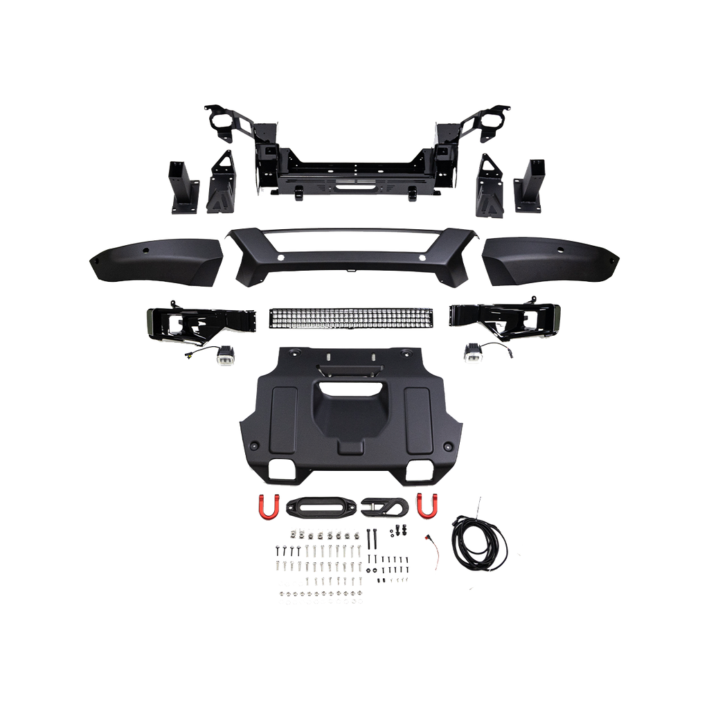 Metal front bumper for Land Rover Defender 90 / 110 / 130