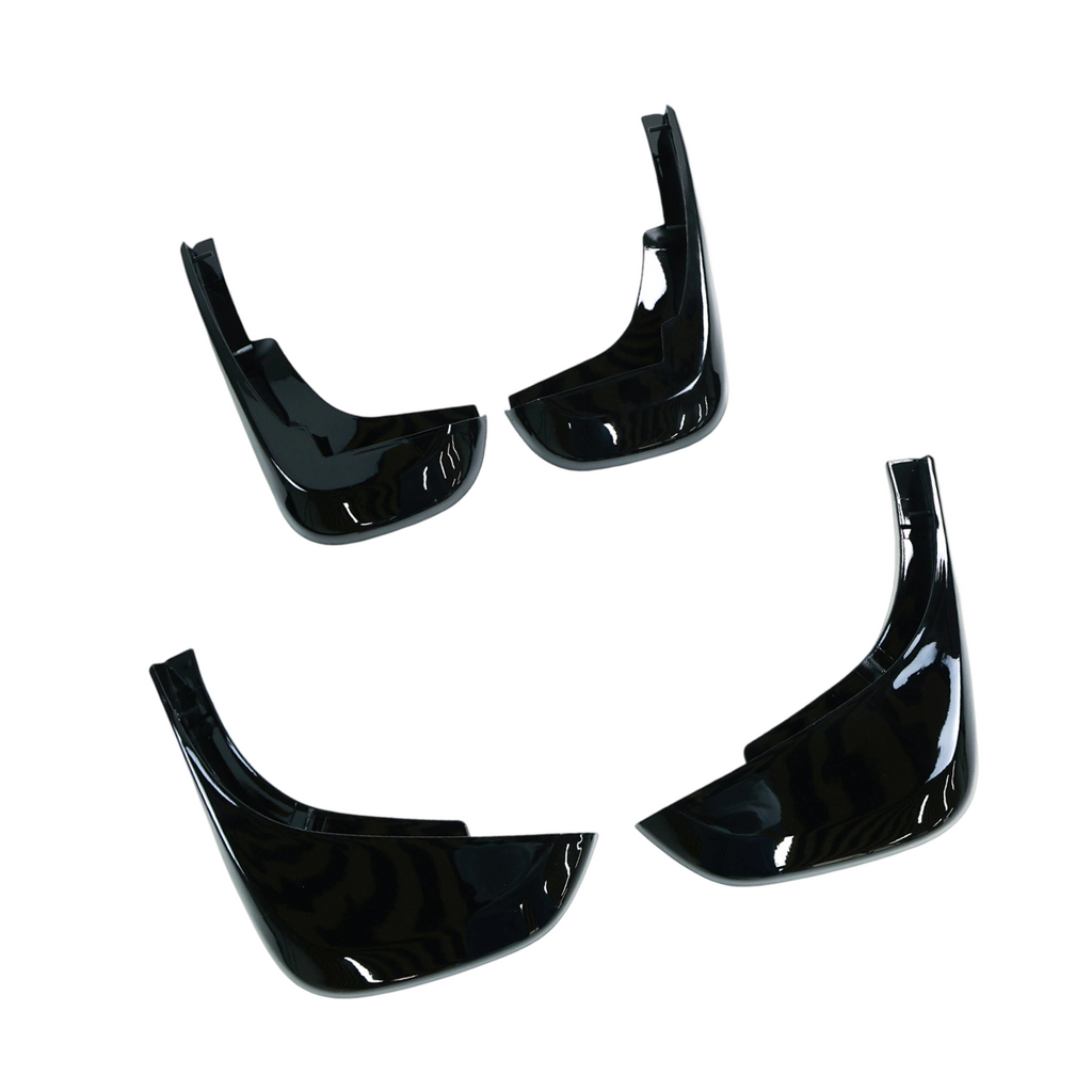 Gloss Black ABS Mud Flaps - Defender 90/110
