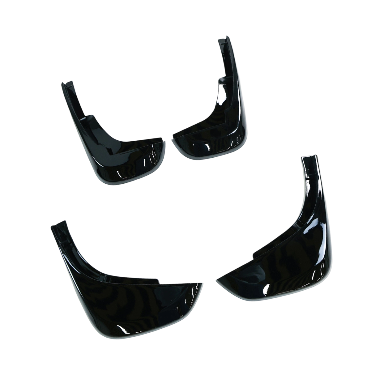 Gloss Black ABS Mud Flaps - Defender 90/110