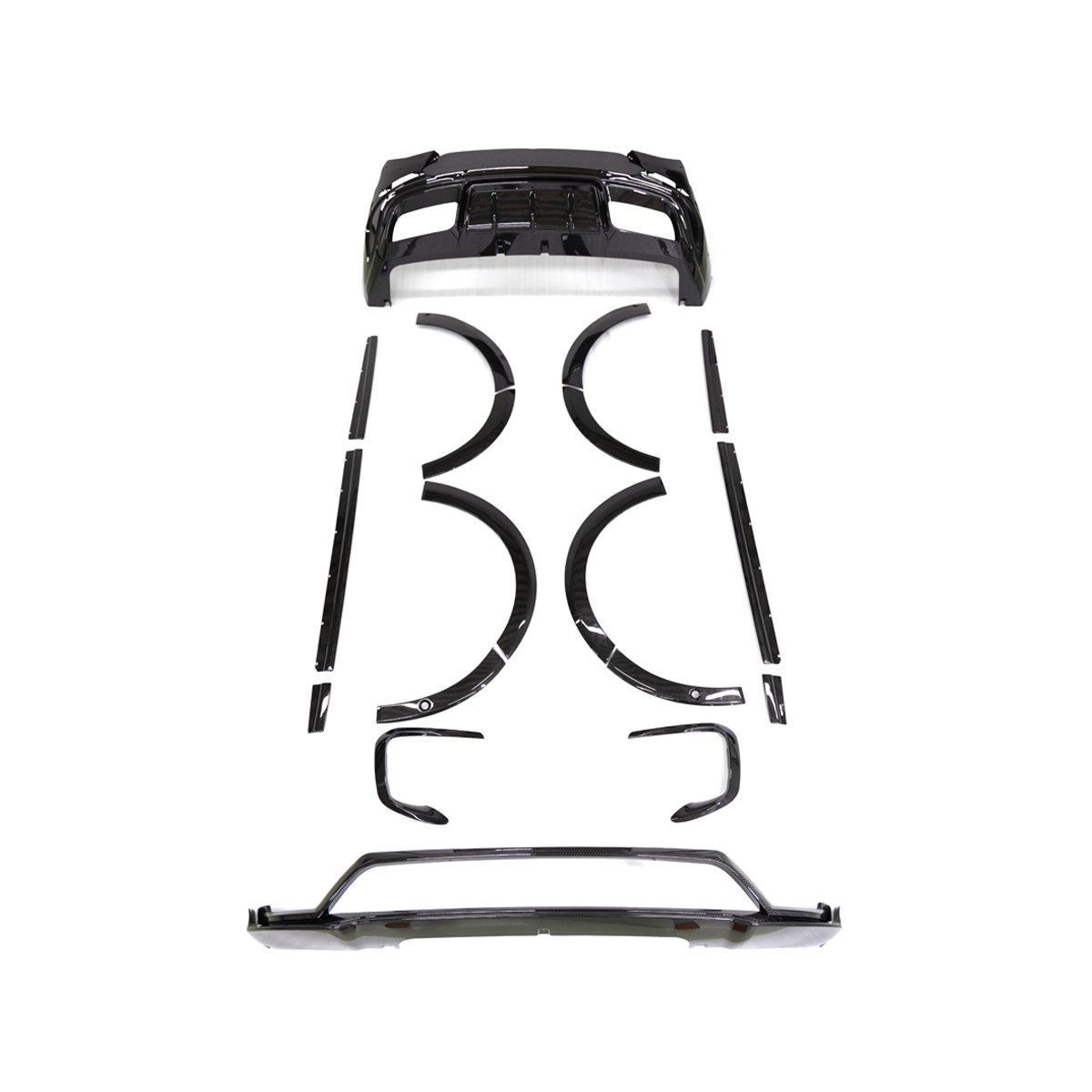 Dry Carbon Fiber Interior Trim Kit - For Range Rover