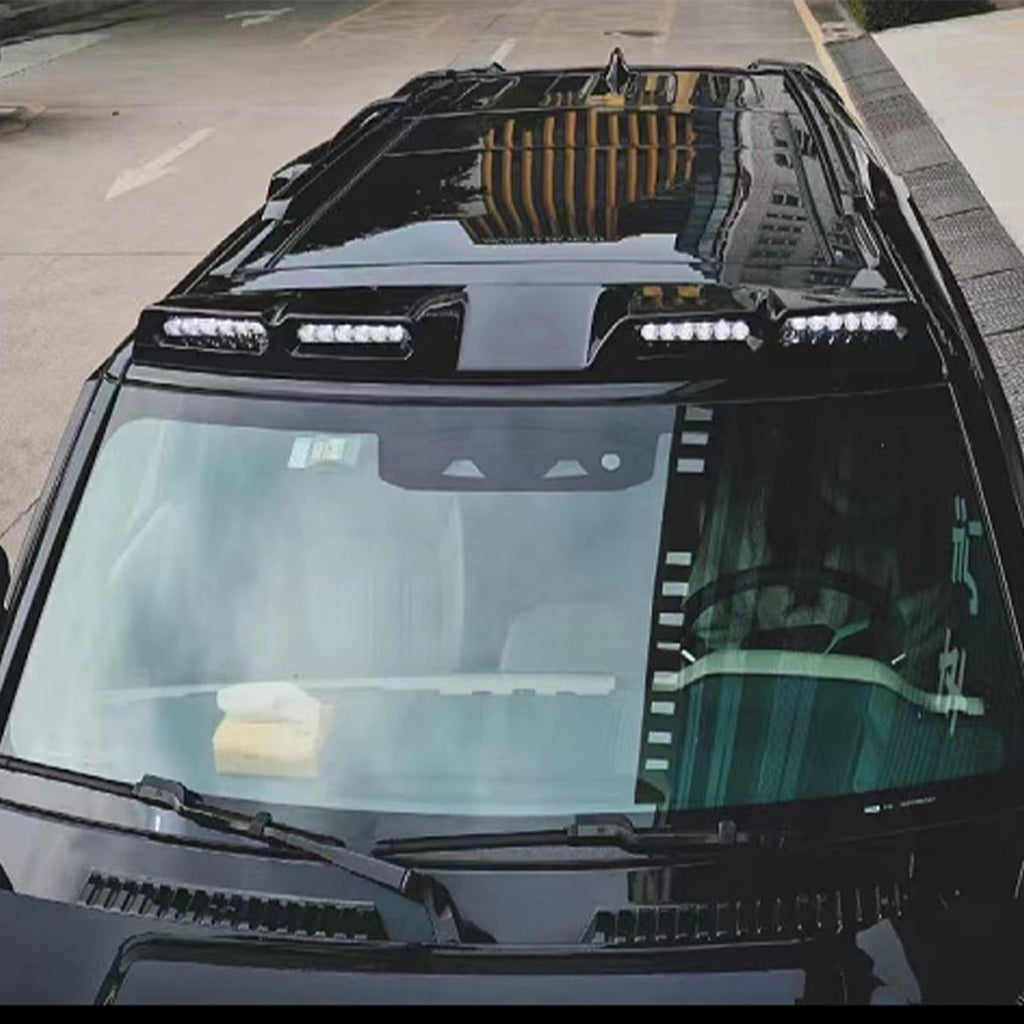 4-Lamp Roof Light Bar  (ABS & Carbon Fiber)