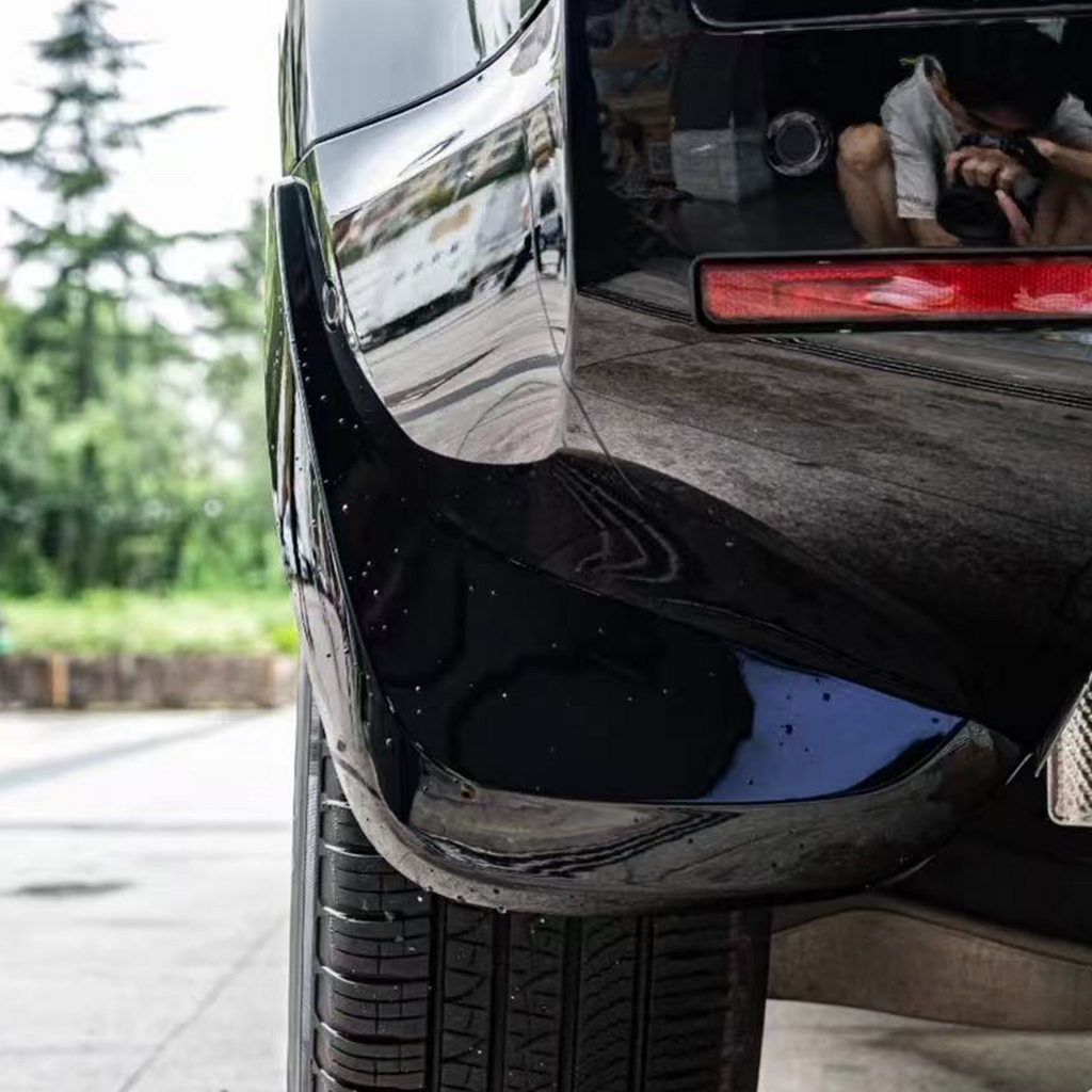 Gloss Black ABS Mud Flaps - Defender 90/110