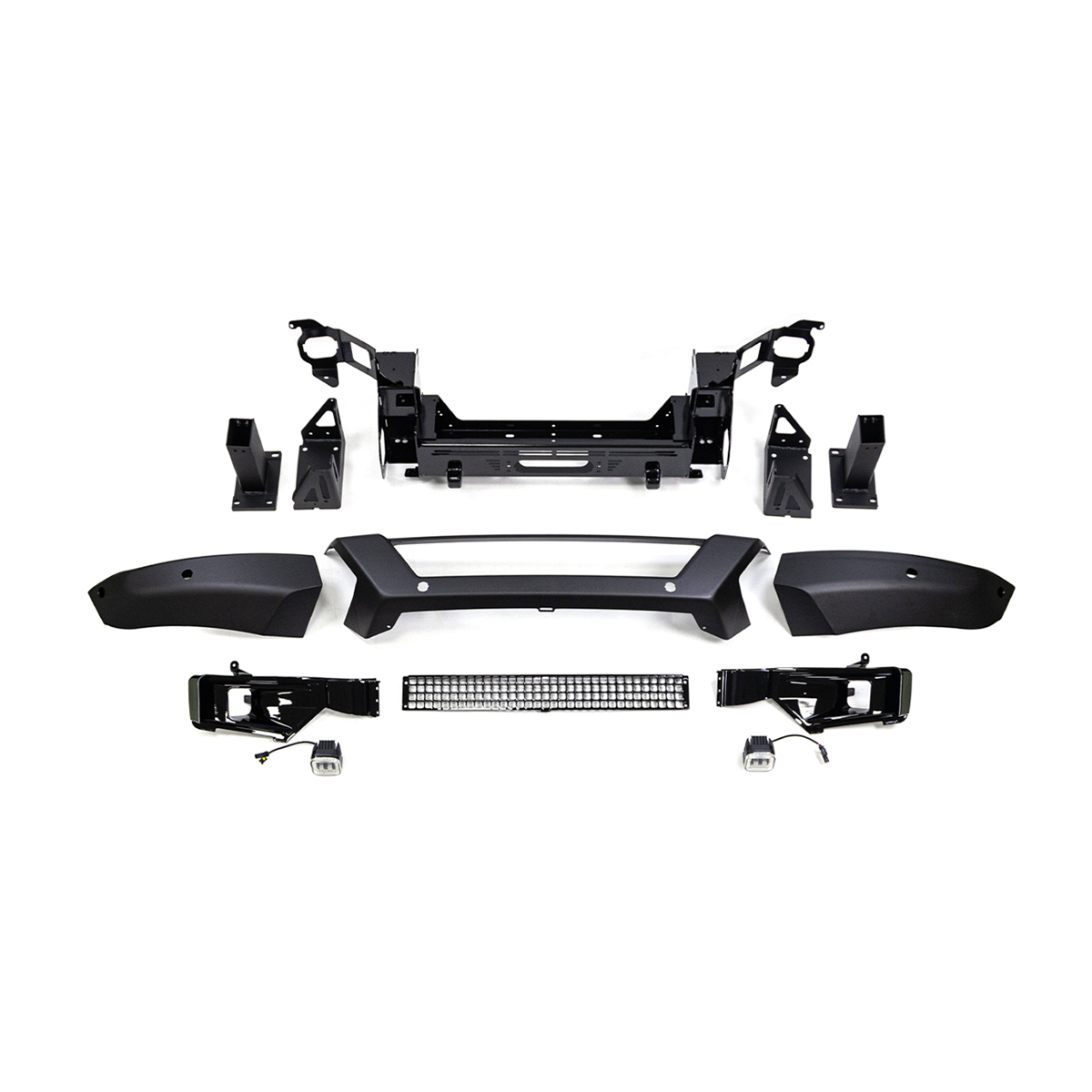 Metal front bumper for Land Rover Defender 90 / 110 / 130