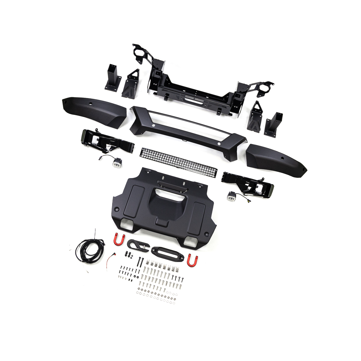 Metal front bumper for Land Rover Defender 90 / 110 / 130