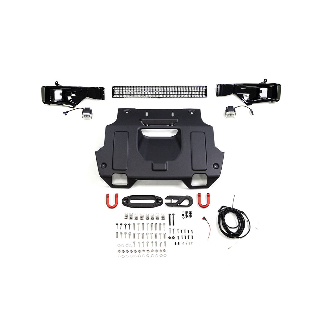 Metal front bumper for Land Rover Defender 90 / 110 / 130