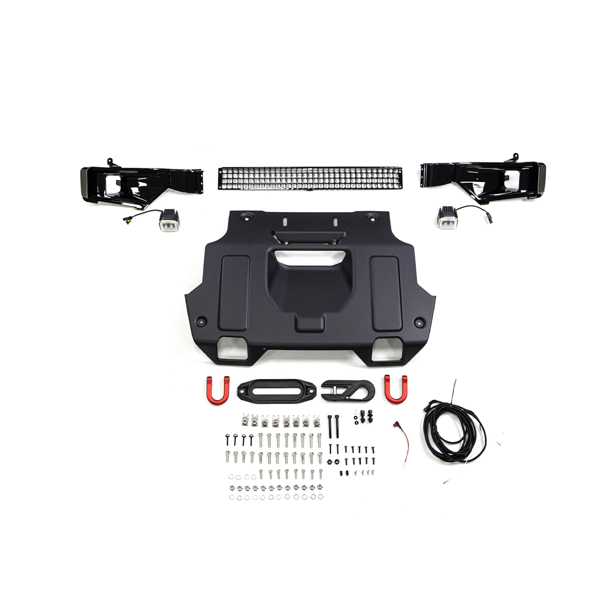 Metal front bumper for Land Rover Defender 90 / 110 / 130