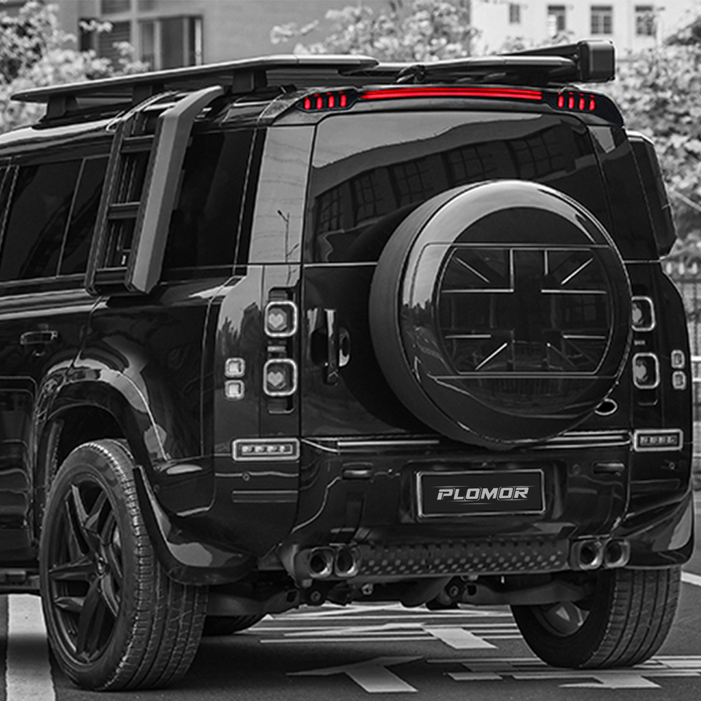 Land Rover Defender Mechanical Spoiler with Integrated LED Lighting