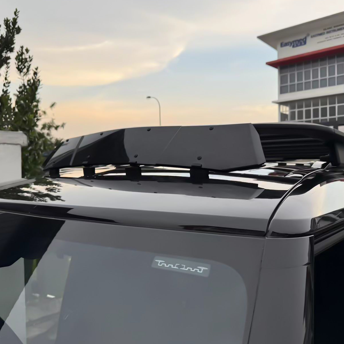 ABS wind deflector for Land Rover Defender 90 / 110 roof rack
