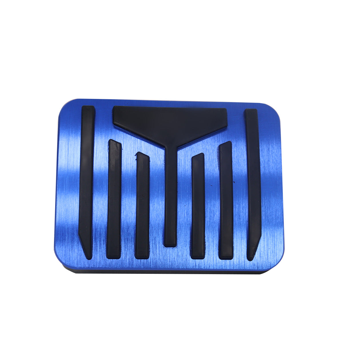 Accelerator & Brake Pedal Covers - Anti-Slip Aluminium (Black / Blue / Silver)