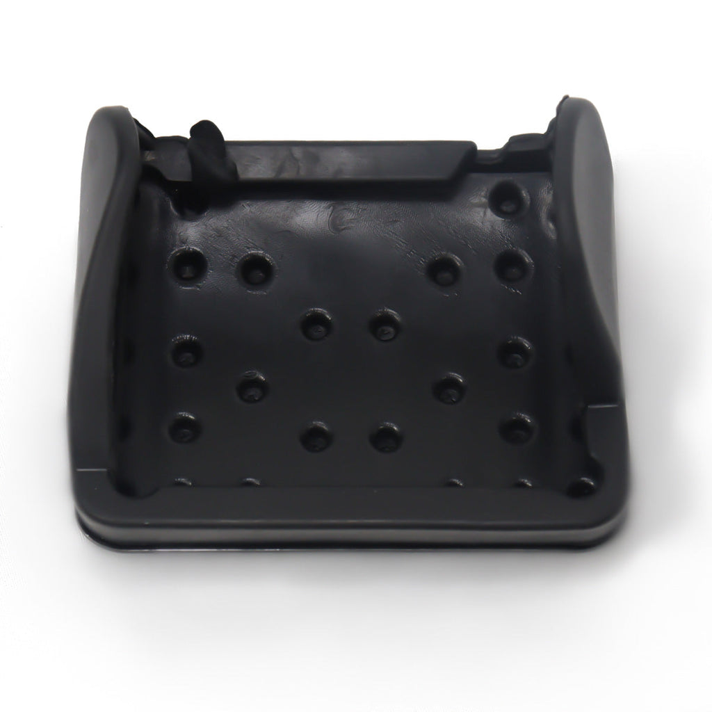 Accelerator & Brake Pedal Covers - Anti-Slip Aluminium (Black / Blue / Silver)