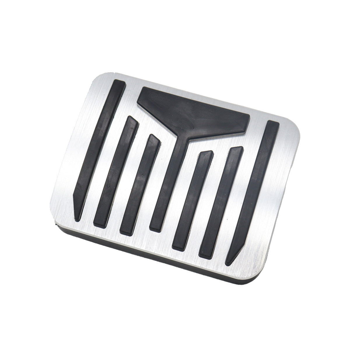 Accelerator & Brake Pedal Covers - Anti-Slip Aluminium (Black / Blue / Silver)