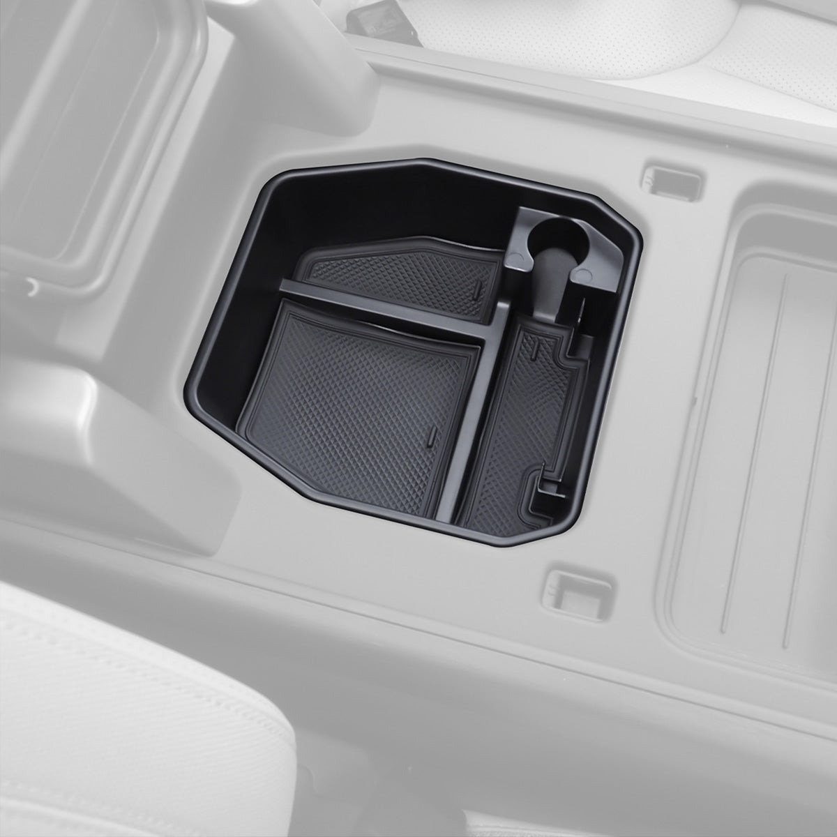 Armrest Storage Box ¡ª ABS & Flocking