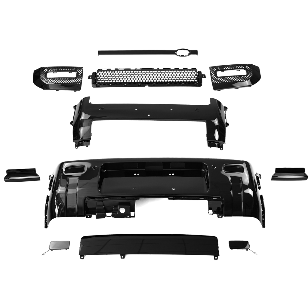 Gloss Black Full Body Styling Kit For Defender