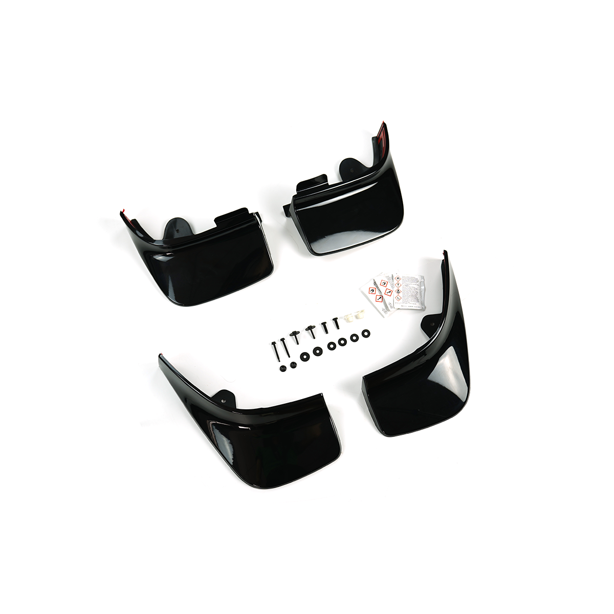 Gloss Black Mudguards - PP Material - Range Rover L460