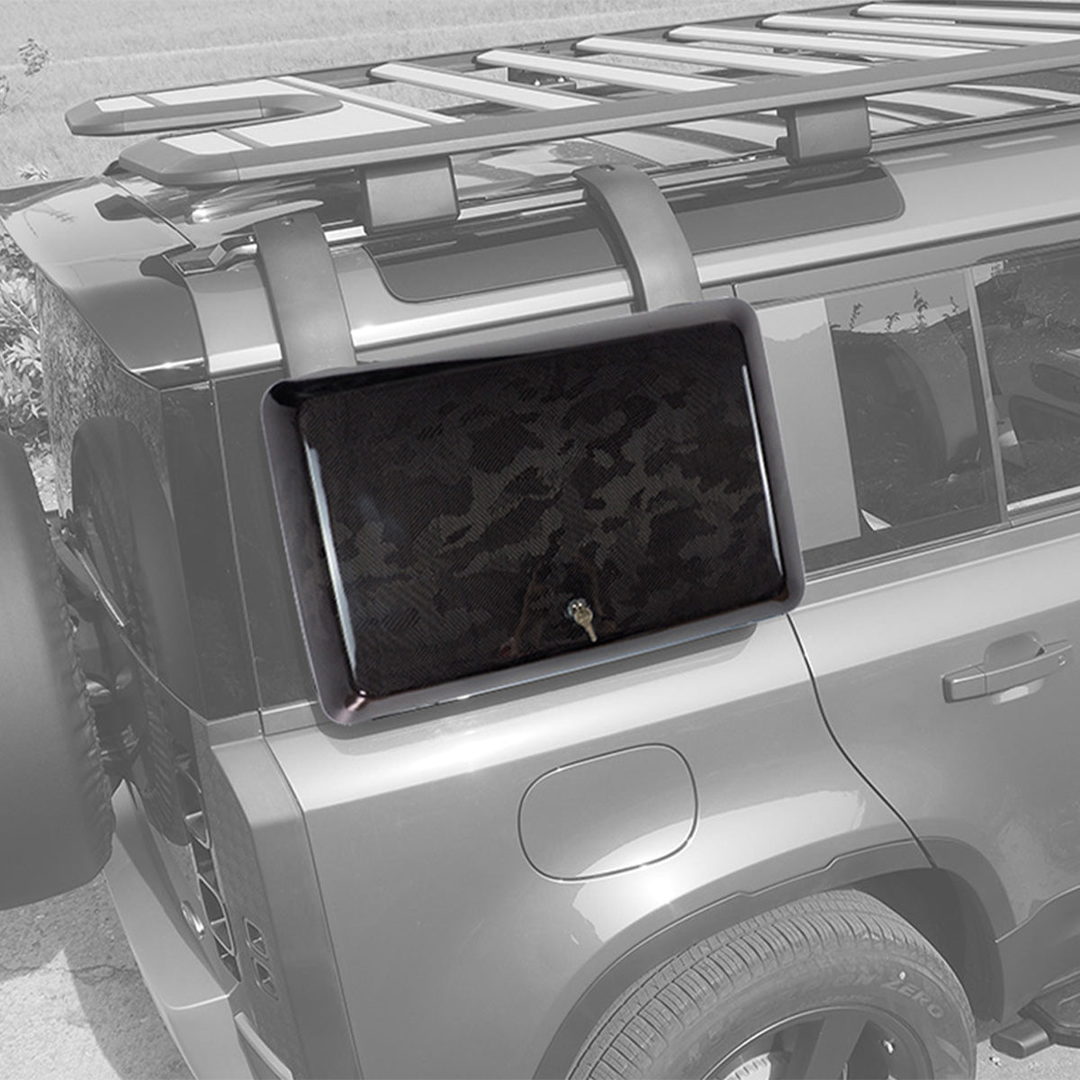 Camo Carbon Fiber Side-Mounted Gear Carrier