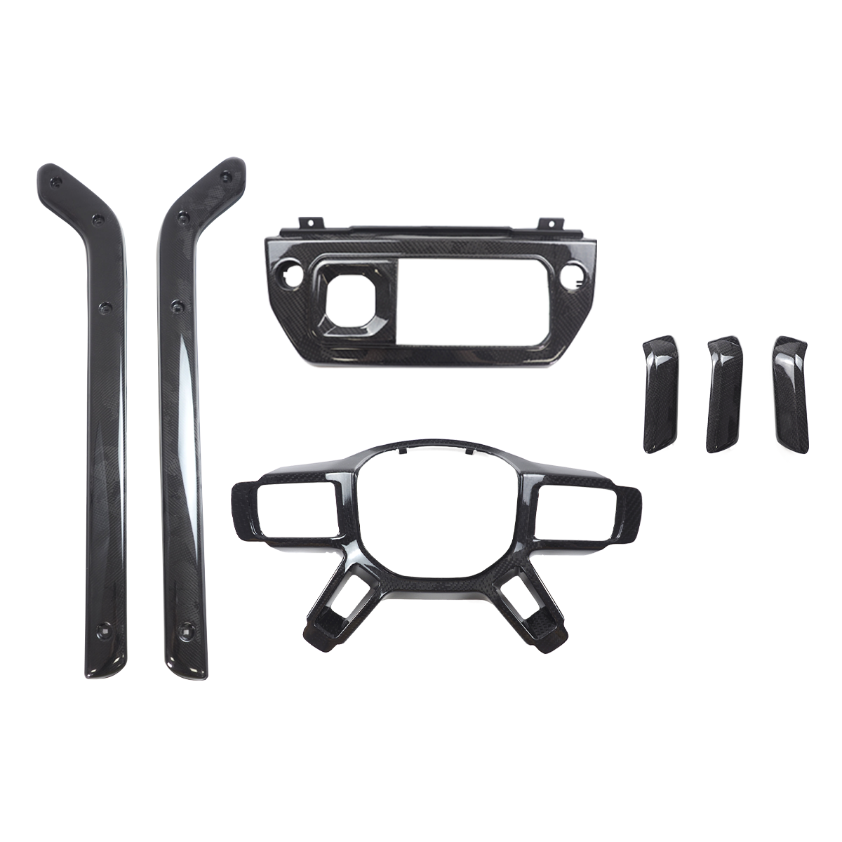 Camouflage Carbon Fiber Interior Trim Kit  LHD & RHD Compatible