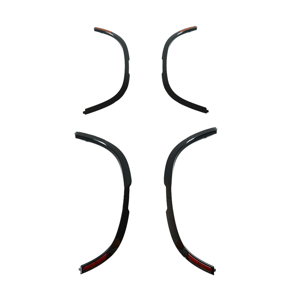 Carbon Fiber Fender Flares with LED Lights