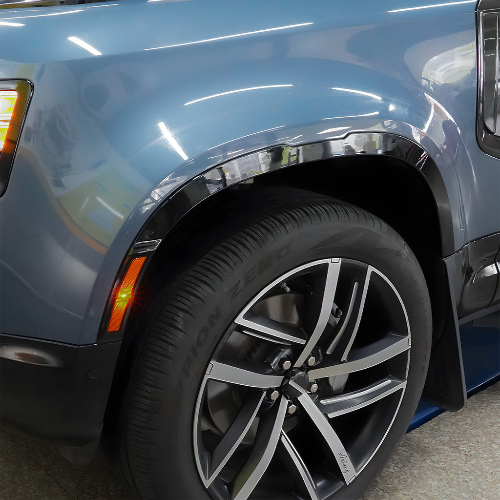 Carbon Fiber Fender Flares with LED Lights