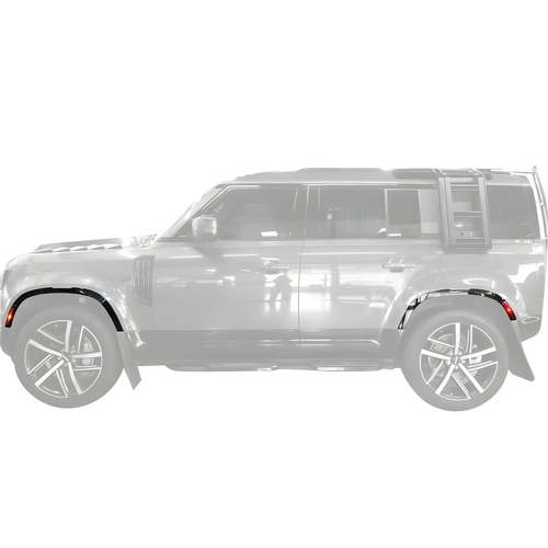 Carbon Fiber Fender Flares with LED Lights