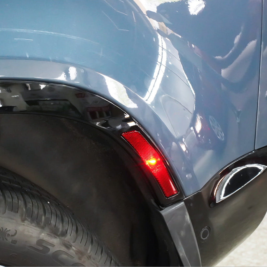 Carbon Fiber Fender Flares with LED Lights