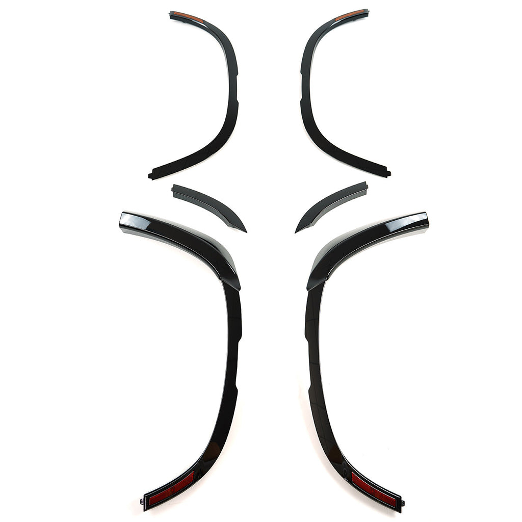 Carbon Fiber Fender Flares with LED Lights