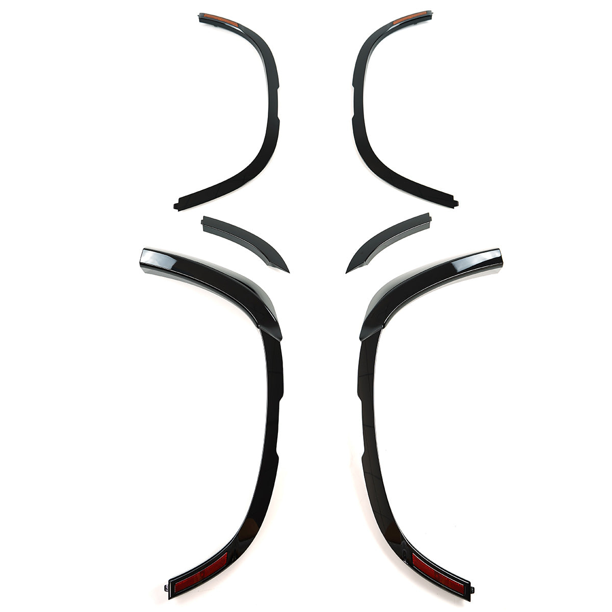 Carbon Fiber Fender Flares with LED Lights