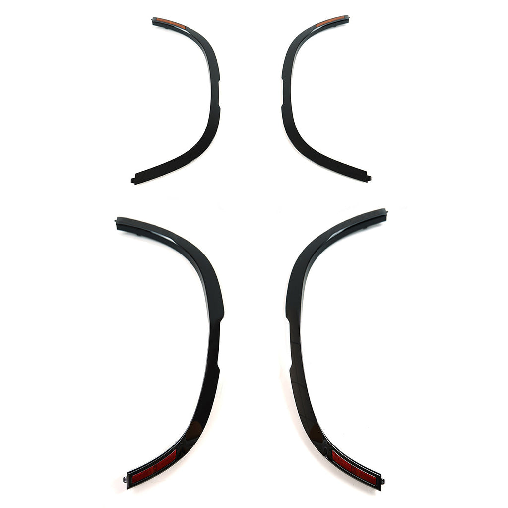 Carbon Fiber Fender Flares with LED Lights