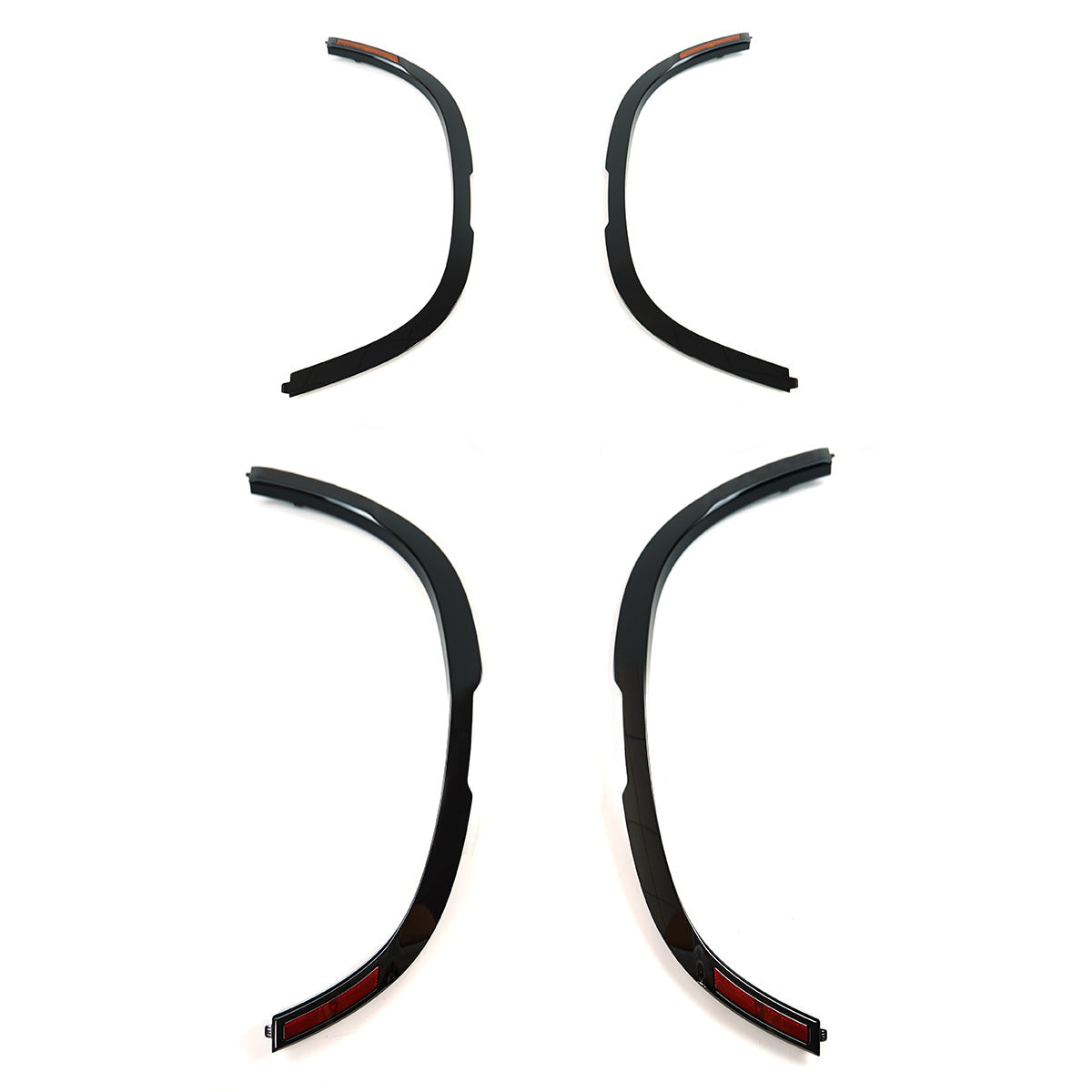 Carbon Fiber Fender Flares with LED Lights