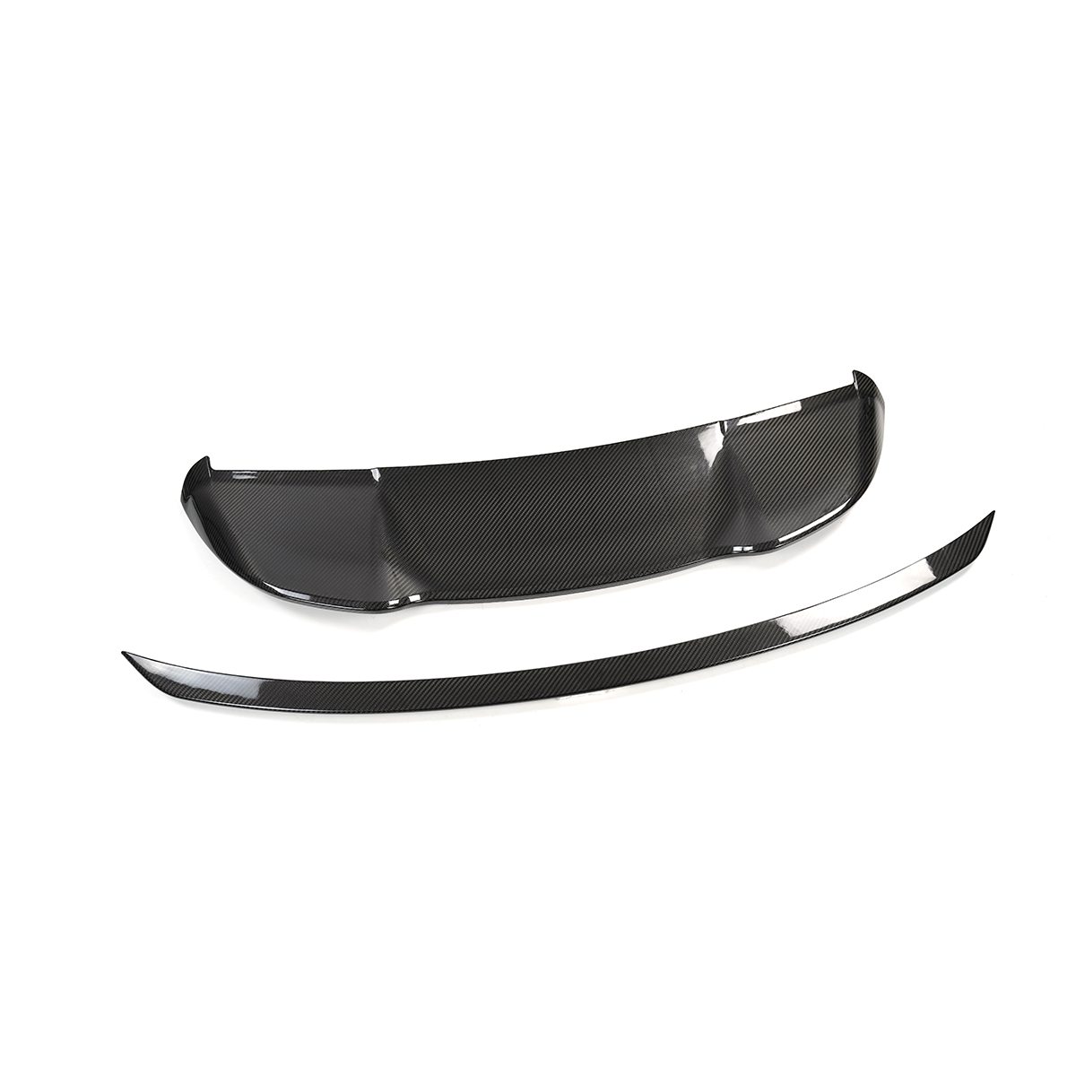 Carbon Fibre Roof Spoiler & Mid-Wing Kit