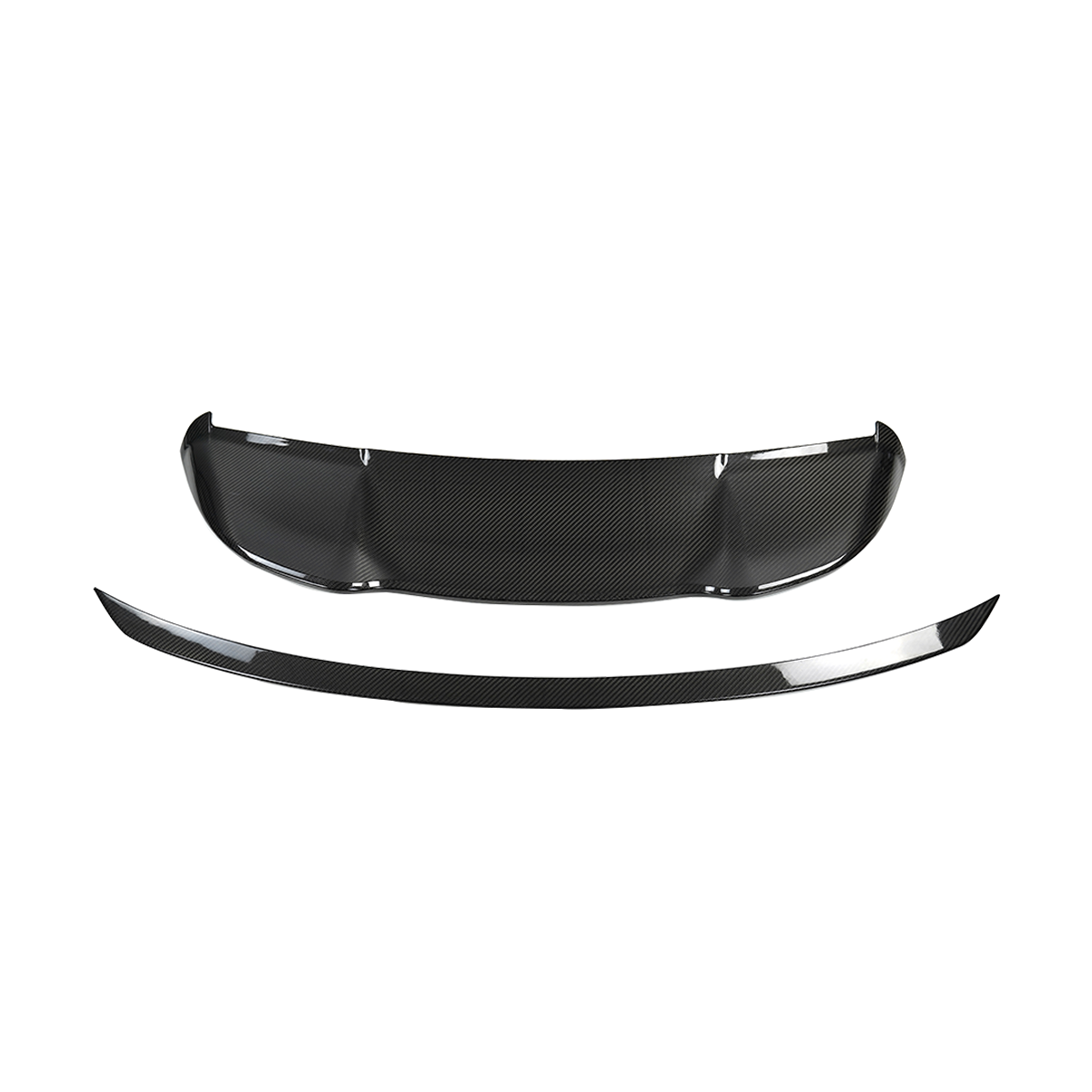 Carbon Fibre Roof Spoiler & Mid-Wing Kit