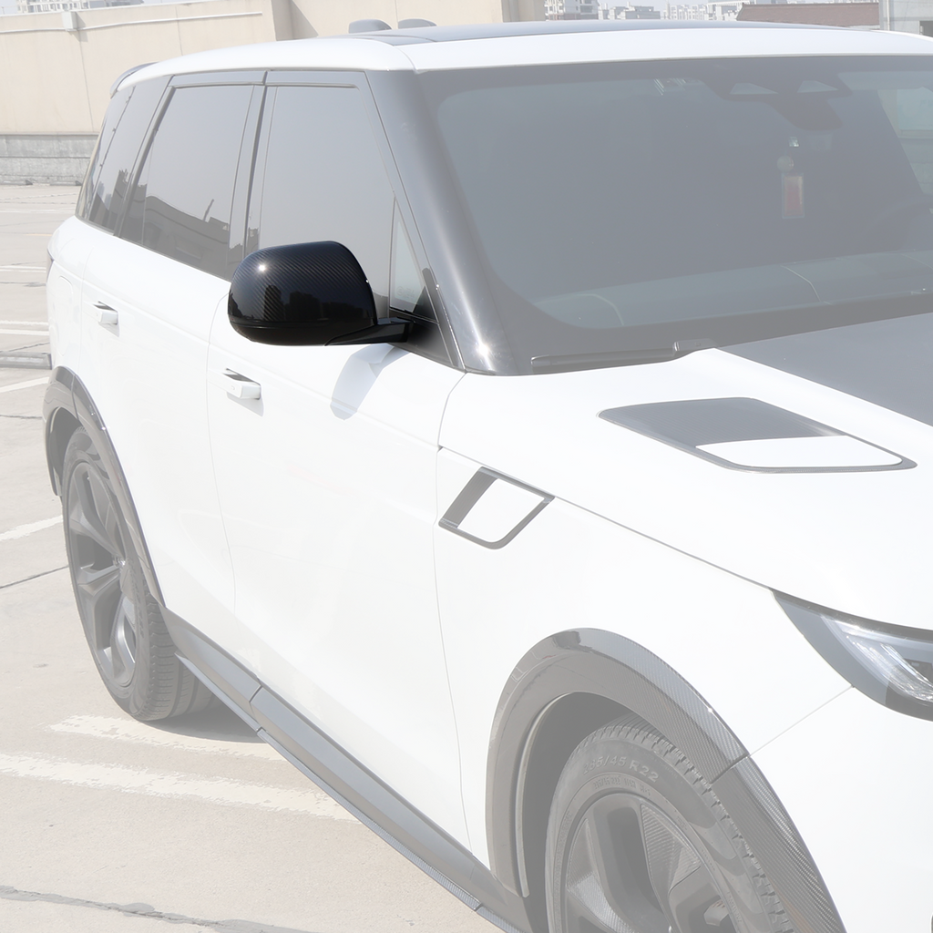 Carbon Fibre Mirror Covers for Range Rover L460 / L461 - Style