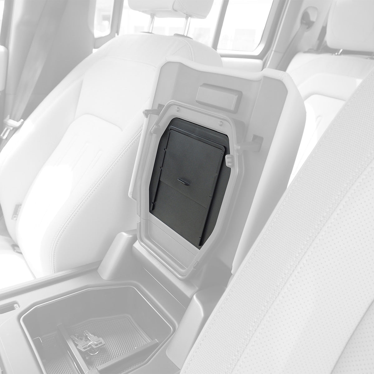 Center Armrest Hidden Storage Box (ABS)