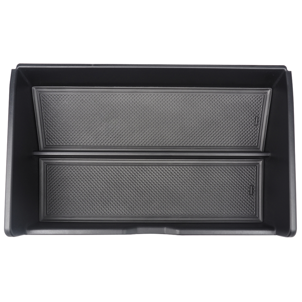 Center Console Lower Storage Tray  (Silicone & Flocked Options)