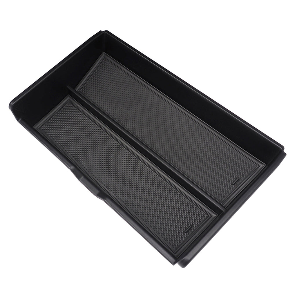Center Console Lower Storage Tray  (Silicone & Flocked Options)