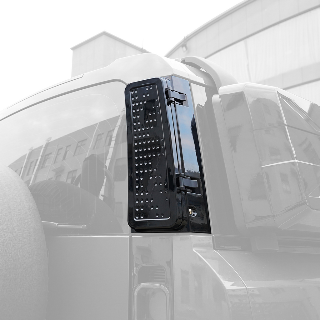 Rear D-Pillar Storage Box  ¨C Carbon Fibre / Gloss Black