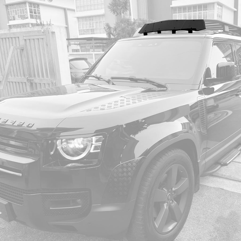 ABS wind deflector for Land Rover Defender 90 / 110 roof rack