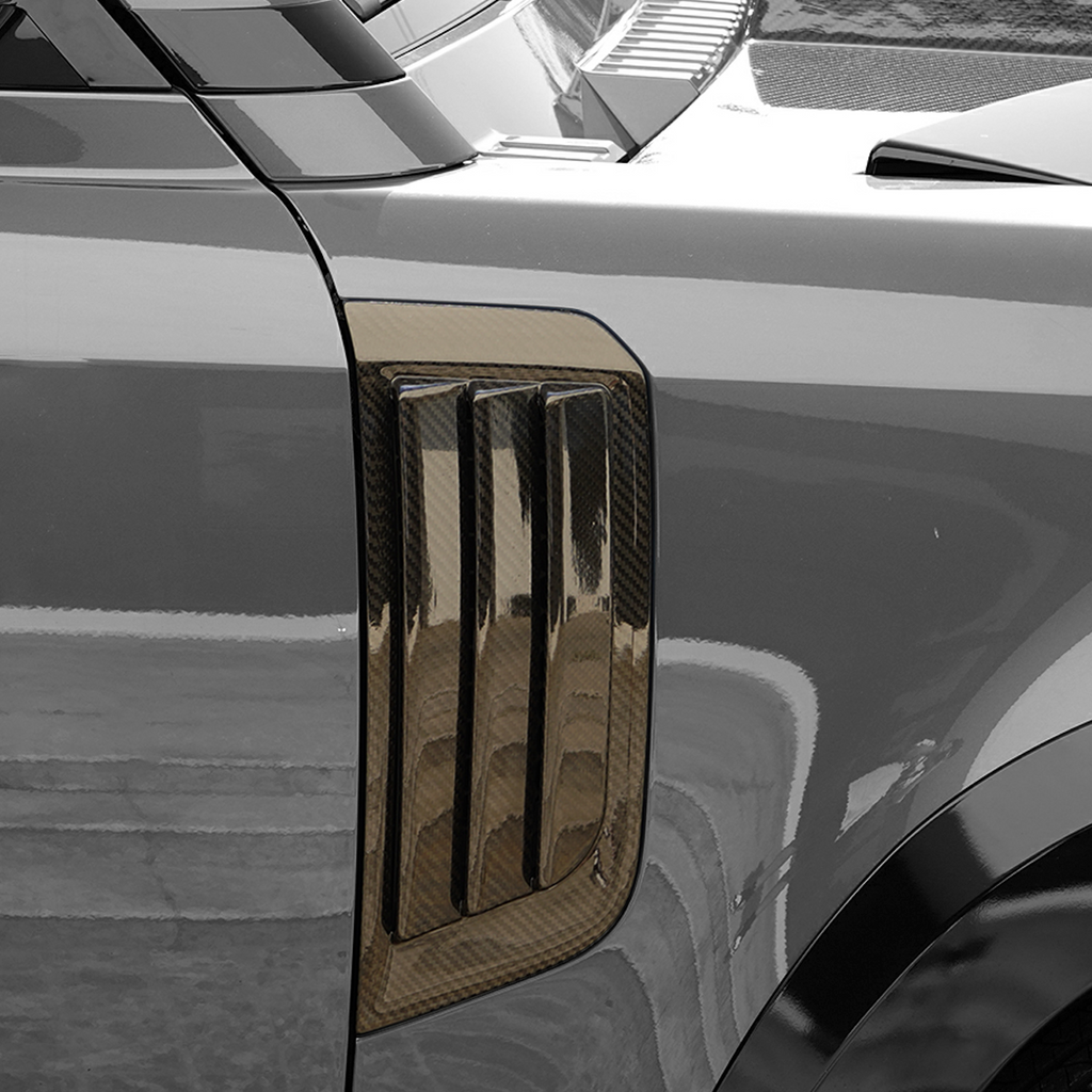 Defender Fender Vent Upgrade Kit - Durable Carbon Fiber/ABS Composite