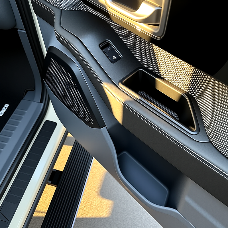 Door Handle Storage Box Set for INEOS Grenadier - ABS Interior Inserts