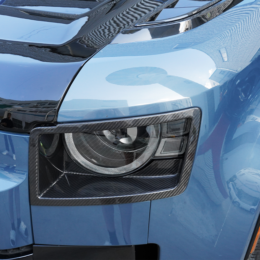 Dry Carbon Fibre Headlight Covers