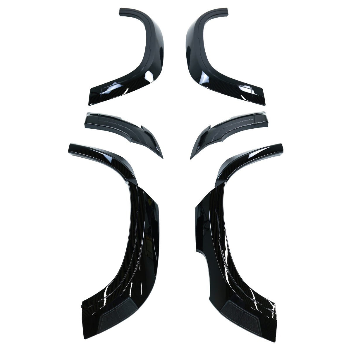 Extended Wheel Arch Kit for Defender 110 - Wide Profile, Painted Finish