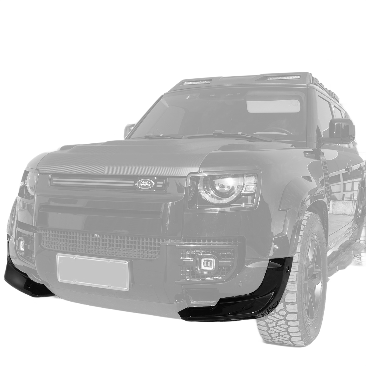 Front Bumper Splitter Corner Trim