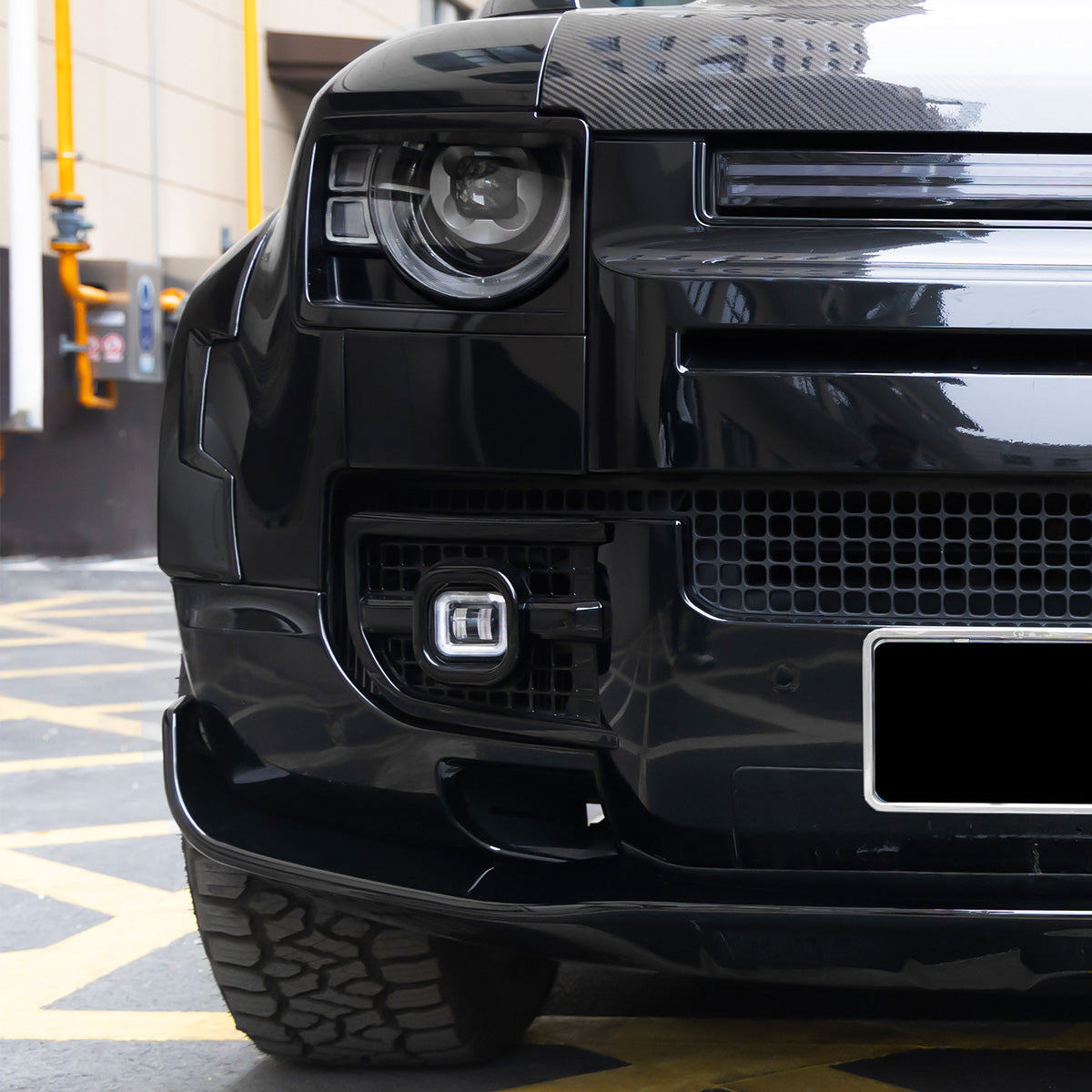 Front Lip Spoiler for Land Rover Defender 90/110/130