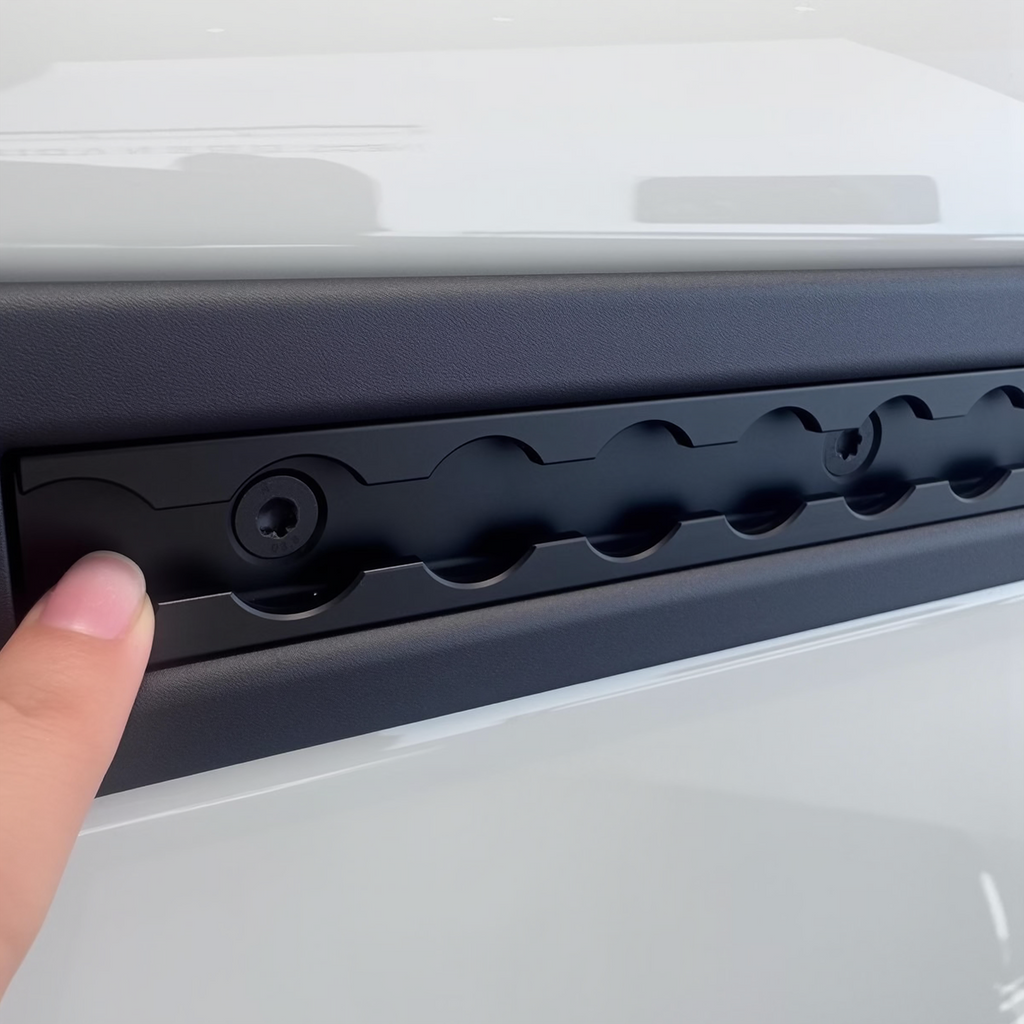 Black ABS Door Rail Trim for Ineos Grenadier