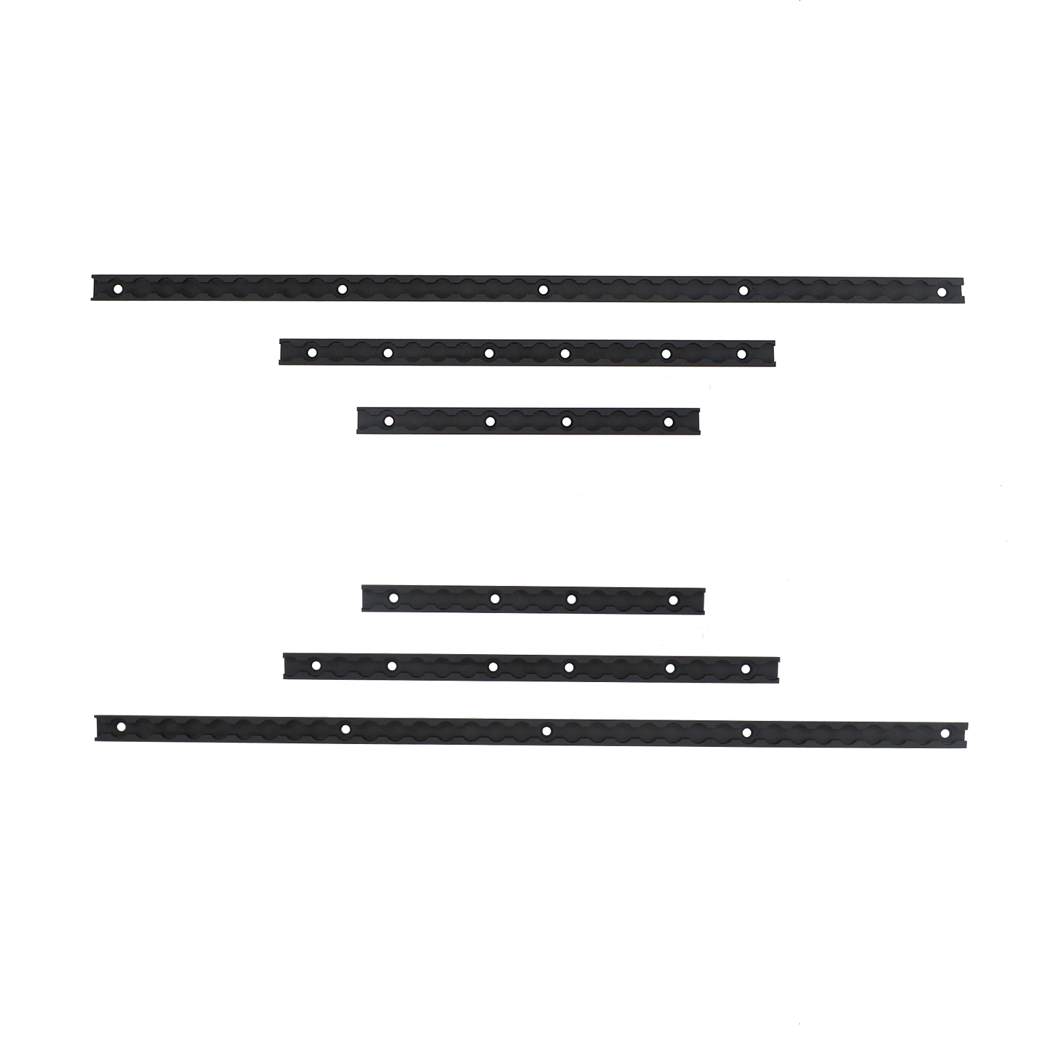 Black ABS Door Rail Trim for Ineos Grenadier