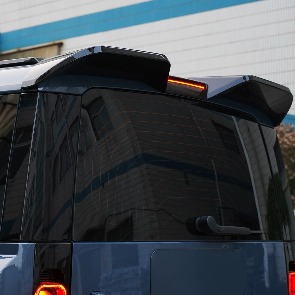 Gloss Black Rear Roof Spoiler