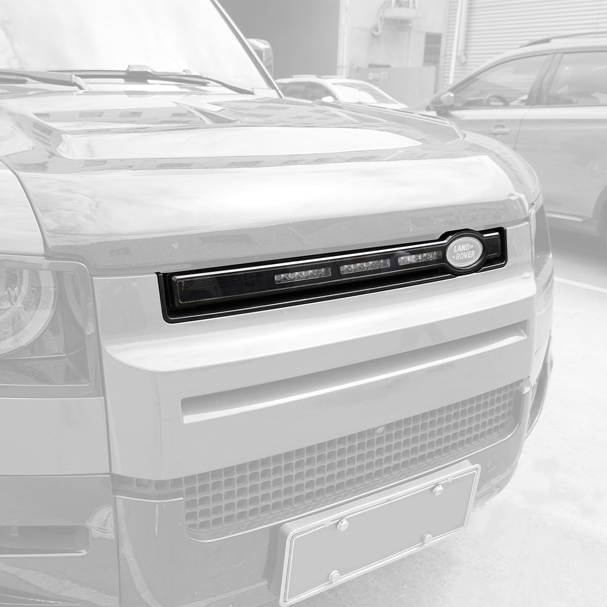 LED Grille with  Light  (High-Gloss)