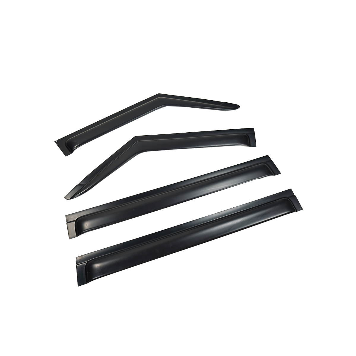 Black ABS Window Visors for Land Rover Defender 90/110/130