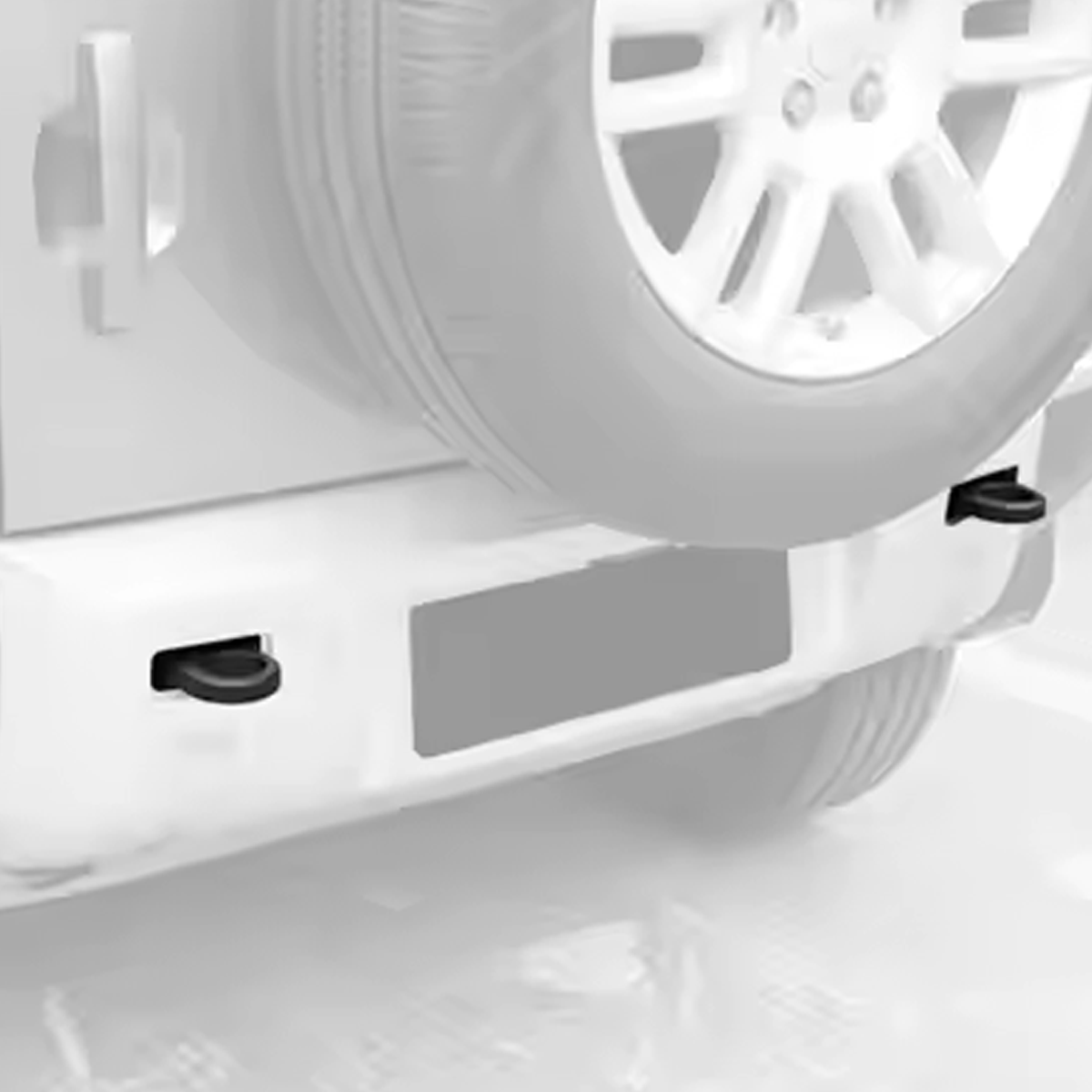 Heavy Duty Towing Loops for Land Rover Defender 90 / 110