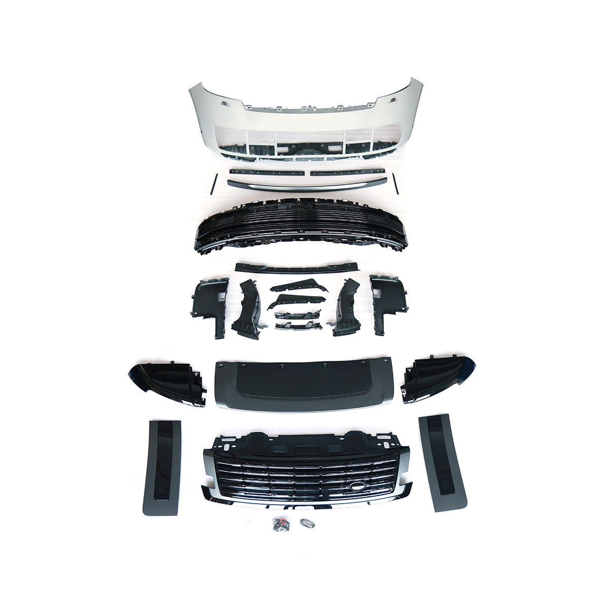 SV-Style Front Bumper Kit - Painted Injection-Moulded PP